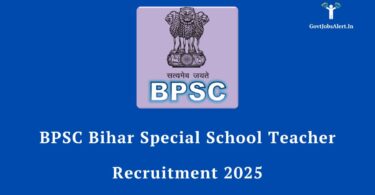 BPSC Special Teacher Vacancy 2025