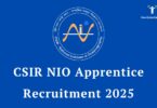 CSIR NIO Apprentice Recruitment 2025