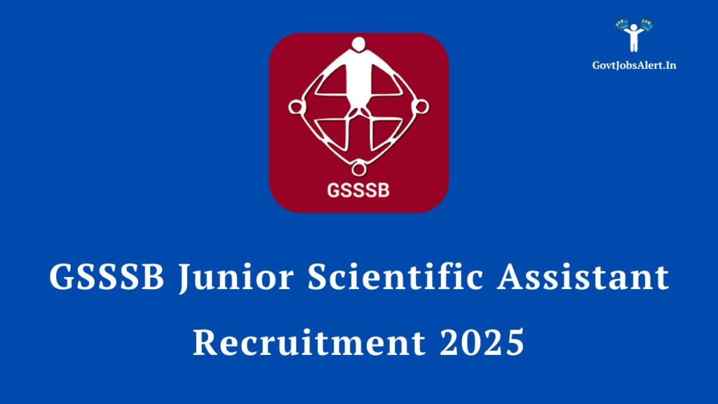 Gujarat Scientific Assistant Jobs 2025