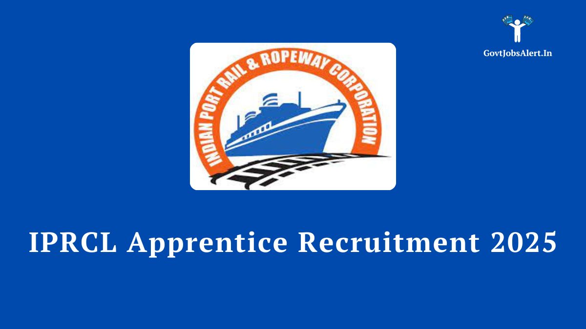 IPRCL Apprentice Recruitment 2025