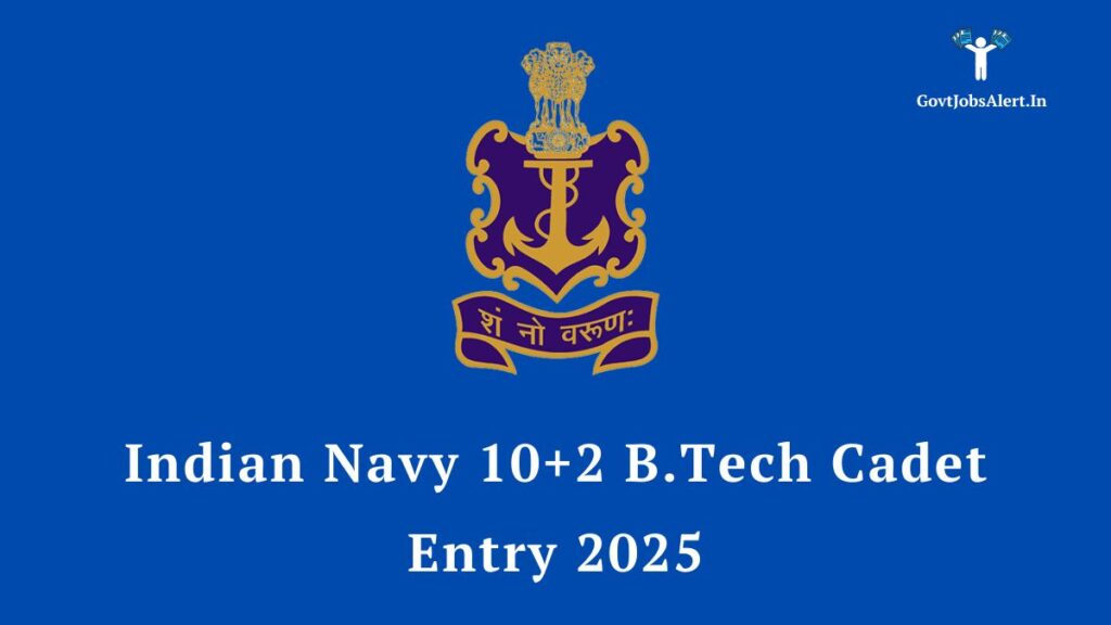 Navy BTech Entry 2025