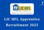 LIC HFL Apprentice Recruitment 2025