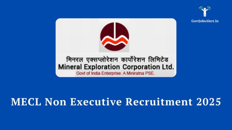 MECL Non-Executive Recruitment 2025