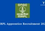 MRPL Apprentice Recruitment 2025