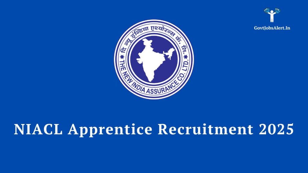 NIACL Apprentice Recruitment 2025