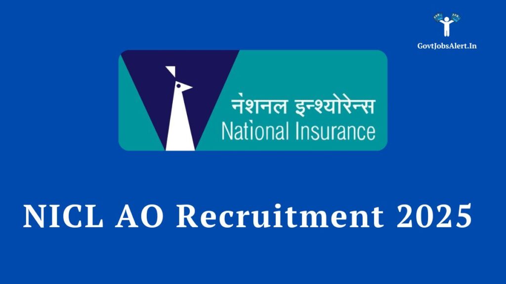 NICL AO Recruitment 2025