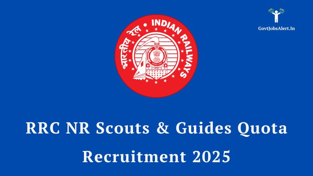 Northern Railway Scouts and Guides Jobs 2025