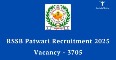 RSSB Patwari Recruitment 2025