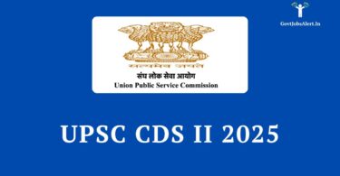 UPSC CDS 2 Notification 2025