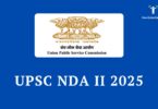 UPSC NDA 2 Notification 2025