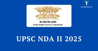 UPSC NDA 2 Notification 2025