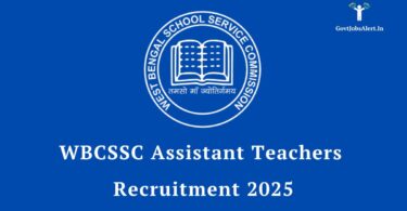WBCSSC Assistant Teacher Recruitment 2025