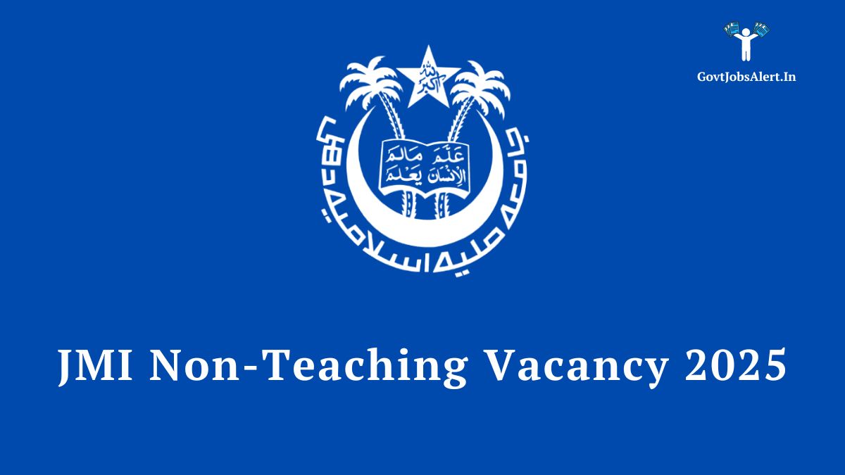 Home 6 JMI Non-Teaching Jobs 2025